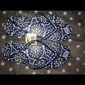 Vera Bradley new flip flops